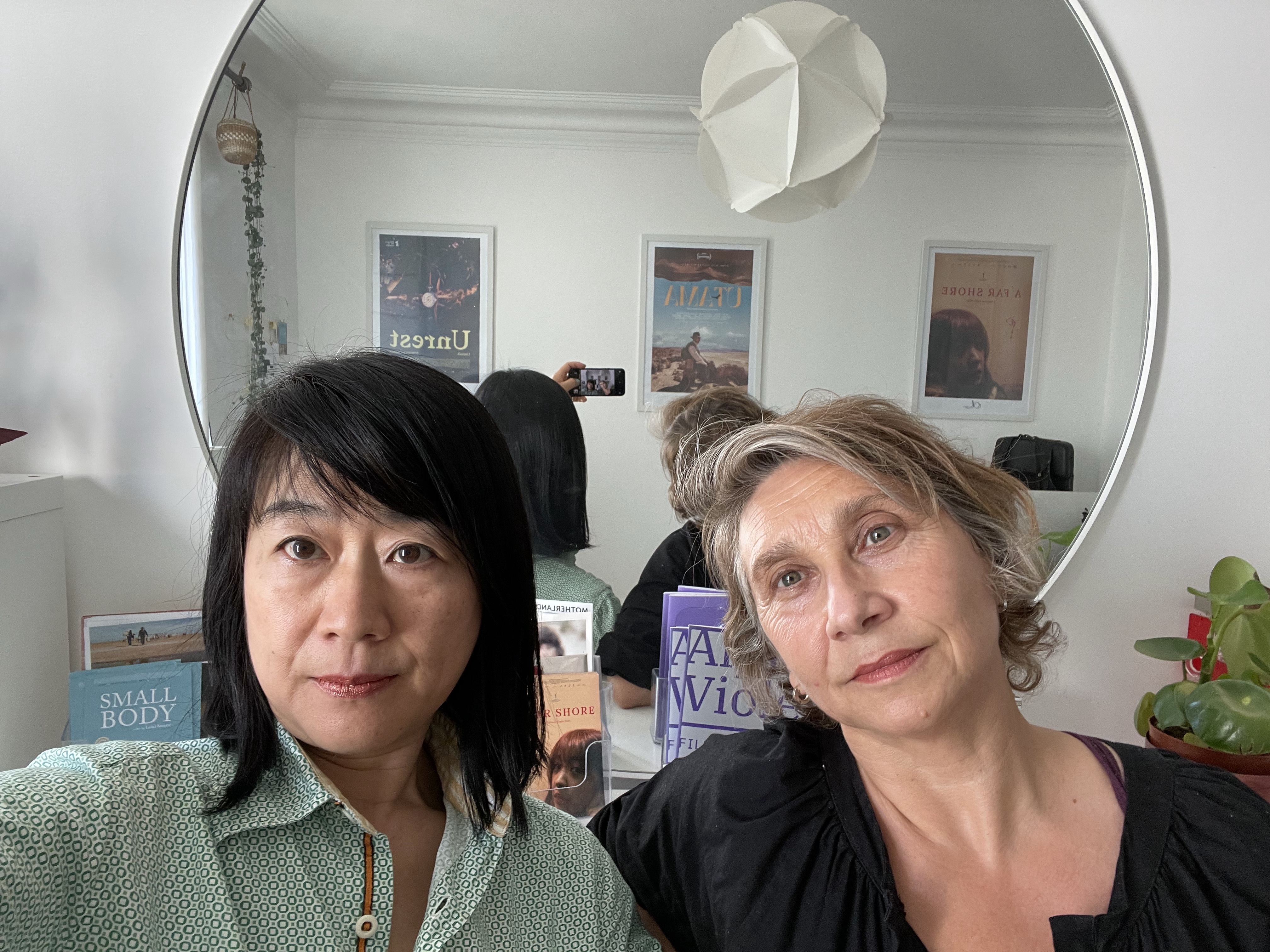 Virginie Devesa and Keiko Funato